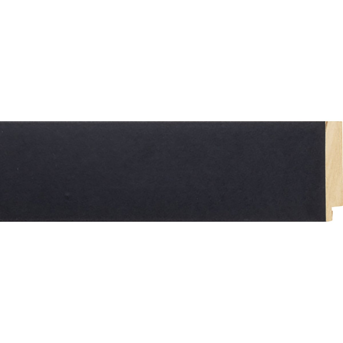 2" MDLG MDF MAT BLACK FLAT TOP