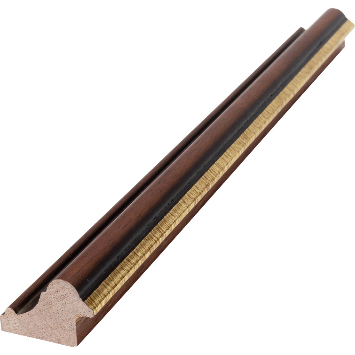 1 1/2" MLDG CHERRY W/GOLD LIP - Image 5