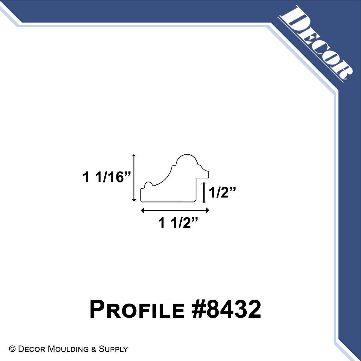1 1/2" MLDG CHERRY W/GOLD LIP - Image 8