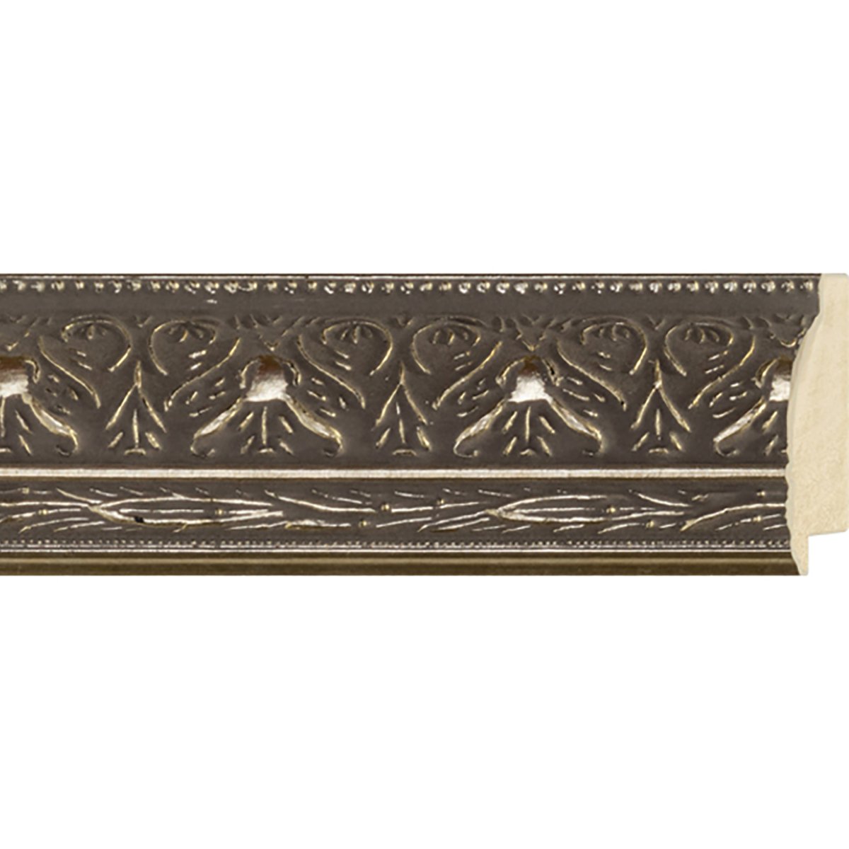 2 1/2" MLDG SILVER LEAF COMPO REV.